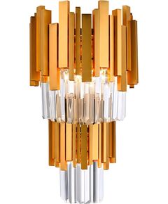 Toolight Kinkiet ścienny 312356 Złoty