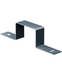 Horizontālā profila turētājs metāla 20x40 mm, RAL7016