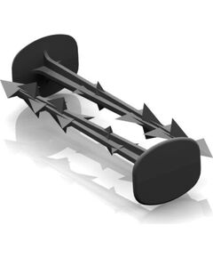 Agroplēves stiprināšanas naglas 19 cm