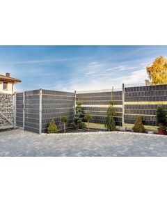 Žoga Lamile MIKKO RATTAN 12,75x0,19m (1200 g/m2) MK-03, tumši pelēka