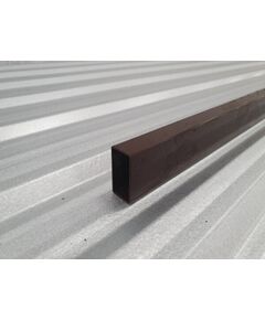 Horizontālais profils žogam 20/40, 3m, RAL8019