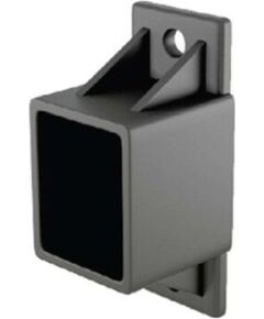 Horizontālā profila PVC turētājs 20x40 mm, melns