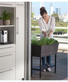 KETER URBAN BLOOMER puķu pods, pelēks