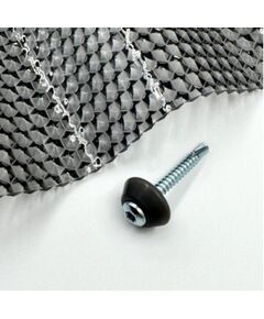 Stiprinājuma skrūves metālam ar starpliku (pelēku) MK PC DIAMONDS 5x40mm, 50 gab/iepak.