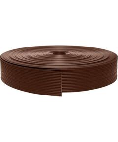 Žoga lamile MIKKO 4,75cm x 35m (750 g/m2) RAL8017 brūna + 28 gab. turētāji