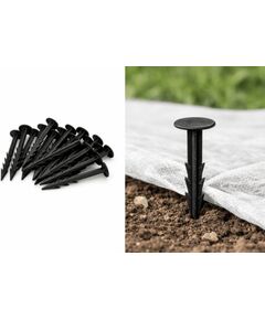 Agroplēves stiprināšanas naglas 12,5 cm (20 gab. iepakojumā)