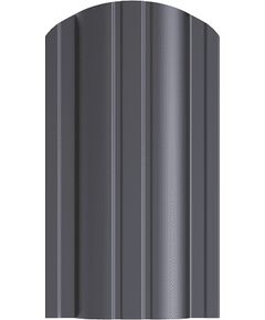 Profilēta metāla žoga štaketas Polo PMx2 RAL7016 (Antracīta pelēks) 1350mm