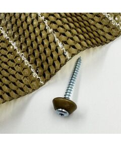 Stiprinājuma skrūves kokam ar starpliku (bronza) MK PC DIAMONDS 5x50mm, 50 gab/iepak.