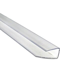 Конечный профиль PC U 16 мм для поликарбонатные листы, 2100mm, прозрачный