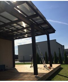 Поликарбонат 6mm; 6x2,1m, бронза