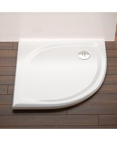 RAVAK dušas paliktnis ELIPSO PRO-90-FLAT, 90x90cm, balta