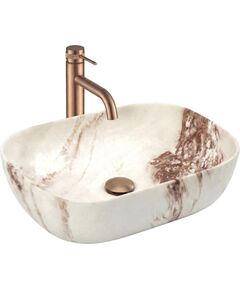 Rea Sanitary Umywalka nablatowa Rea Belinda Marrone Matt