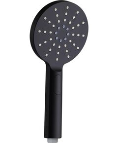 Vento Dušas klausule Vento Nero melna 120mm 3 režīmi