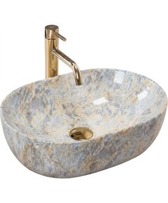 Rea Sanitary Umywalka Nablatowa REA Amelia Ruststone 48