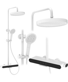 Rea Sanitary Zestaw Prysznicowy REA Farel Biały