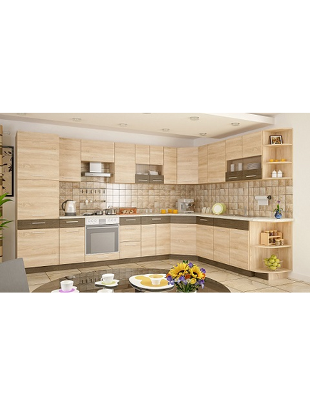 Кухонный комплект шкафчик Greta 50 +  Раковина 50x50 + ZILAN смеситель, изображение 4