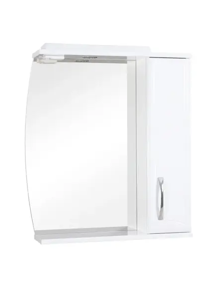 Vannas istabas skapītis ar spoguli Akvarodos DECOR 70cm R, 2 image