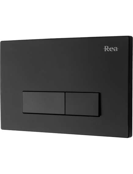 Rea Sanitary Stelaż zestaw podtynkowy ST do mis WC z przyciskiem H Black, 4 image