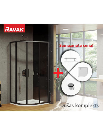 RAVAK комплект душевой кабины 90 см - SET7