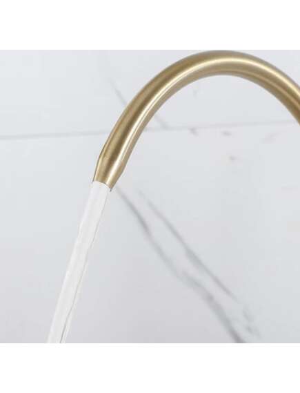 Rea Sanitary Bateria kuchenna Rea Eco Fresh ZŁOTA SZCZOTKOWANA, 4 image