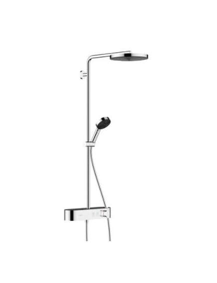 Hansgrohe dušas sistēma Pulsify 260 1jet/105 3jet Relaxation ar termostatu ShowerTablet Select 400, hroms