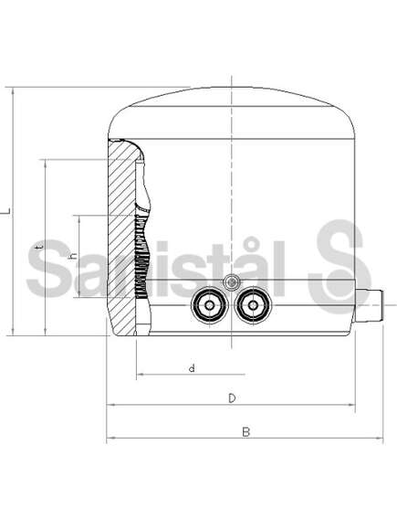 Glynwed EM noslēguzmava 90 MV - gab., изображение 2
