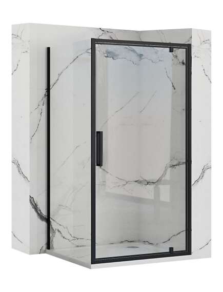 Rea Sanitary Kabina Prysznicowa Narożna Rea Rapid Swing Black