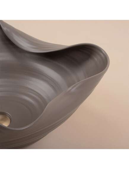 Rea Sanitary Umywalka nablatowa Rea HM-66TB Handmade ART, 6 image