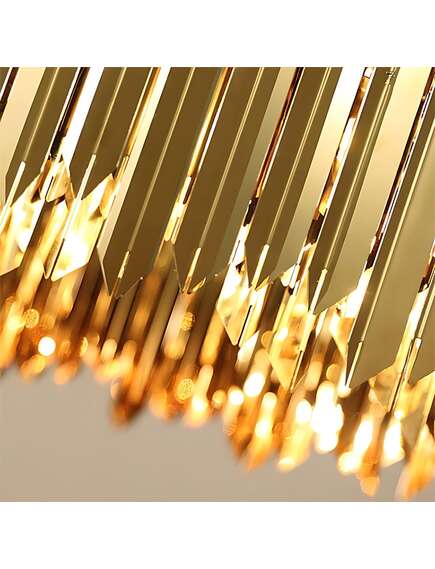 Toolight Lampa sufitowa metalowa APP1764-8CP GOLD, 3 image