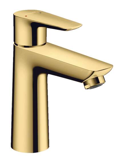 Hansgrohe Talis E 110 izlietnes maisītājs, ar pop-up, polished gold optic - gab.