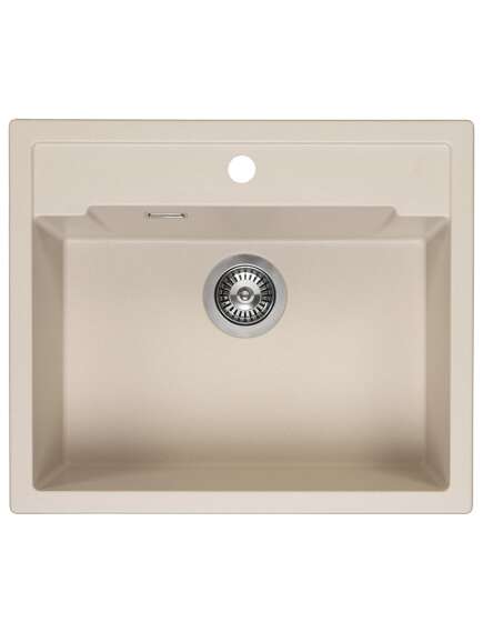 Reginox sink Amsterdam 54 Tapwing Caffe Silvery, inset, in box