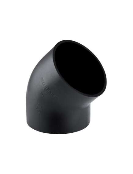 Geberit HDPE līkums 45° D160 - gab.