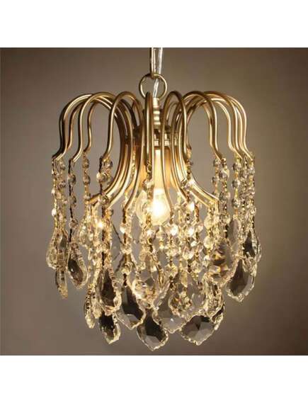 Toolight Lampa kryształowa wisząca APP1650-1CP, 3 image