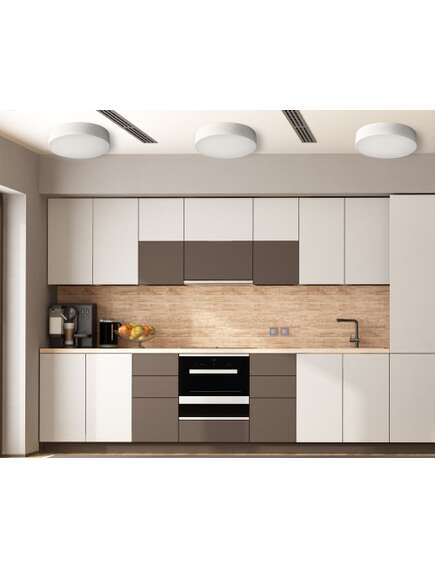 Toolight Lampa Plafon 50cm Okrągła Sufitowa app644-4c Czarna, 3 image