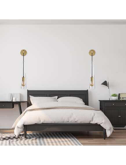 Toolight LAMPA ŚCIENNA KINKIET APP896-1W  Złota, 5 image