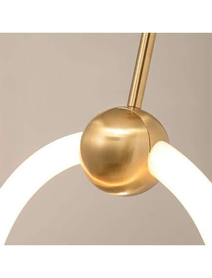 Toolight LAMPA WISZĄCA LED LHJ059-1CP Złota Szczotkowana, 5 image