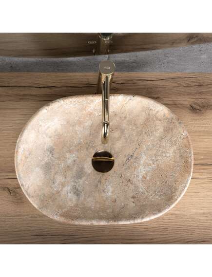 Rea Sanitary Umywalka Nablatowa REA Amelia SAVANA MATT, изображение 4