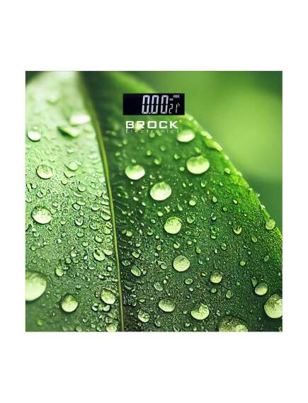 Brock Electronics Весы для тела BROCK BS 003 2 батарейки типа ААА (в комплекте) 30*30 cm