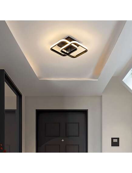 Toolight Lampa sufitowa plafon LHJ074-C Czarna, 5 image