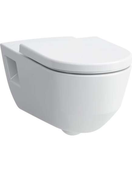 Laufen pods Pro Liberty Rimless, stiprināms pie sienas, 360x700 mm, pagarināts, balts