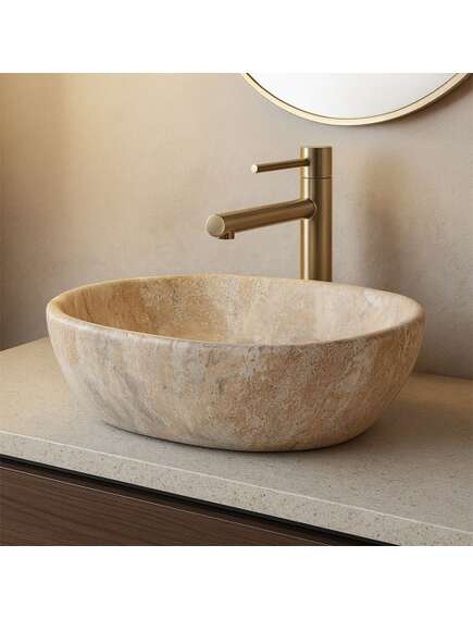 Rea Sanitary Umywalka Nablatowa REA Amelia SAVANA MATT, изображение 2