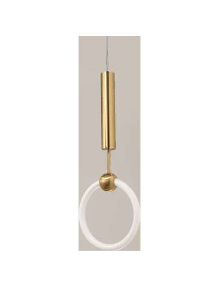 Toolight LAMPA WISZĄCA LED LHJ059-1CP Złota Szczotkowana, 2 image