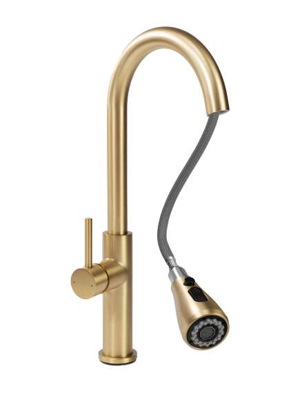 Rea Sanitary Bateria kuchenna Rea Nest Złota Szczotkowana, 2 image