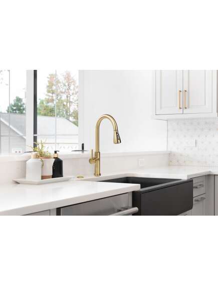 Rea Sanitary Bateria kuchenna Rea Nest Złota Szczotkowana, 6 image