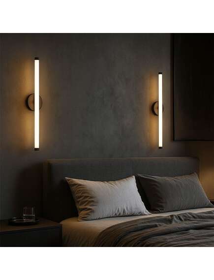 Toolight KINKIET ŚCIENNY LED LHJ069-W CZARNY, 2 image