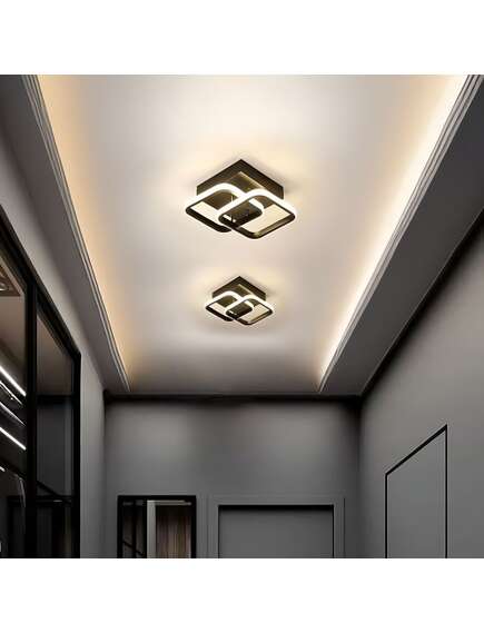 Toolight Lampa sufitowa plafon LHJ074-C Czarna, 2 image