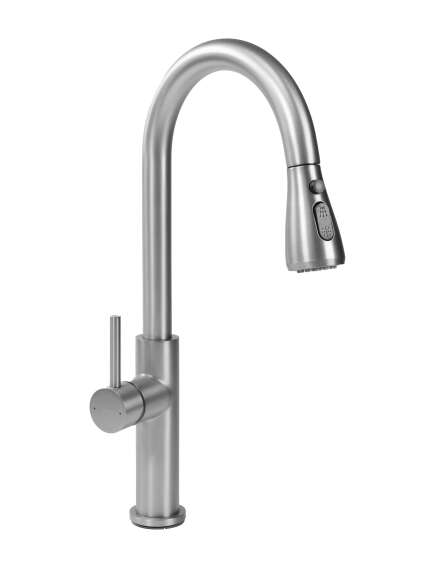 Rea Sanitary Bateria kuchenna Rea Nest Nikiel Szczotkowany INOX