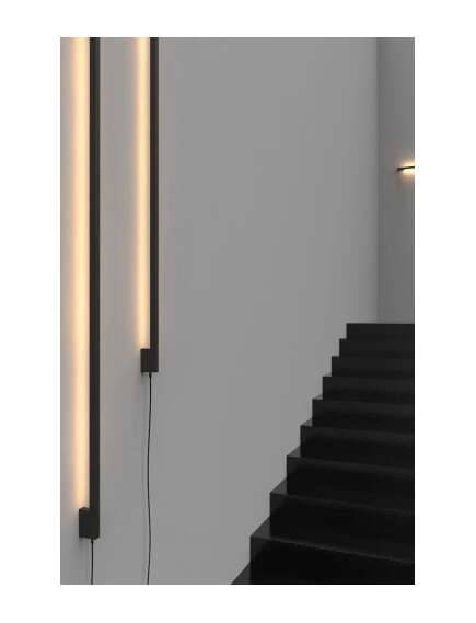 Toolight KINKIET ŚCIENNY LED LHJ066-W 150cm CZARNY, 4 image