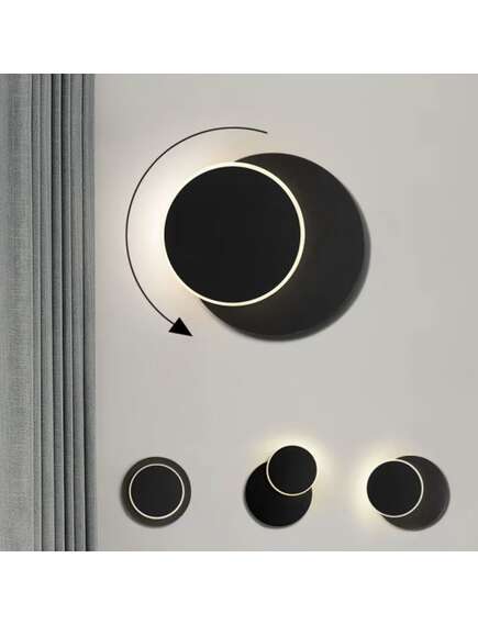 Toolight KINKIET ŚCIENNY LED LHJ082-W Czarny, 3 image