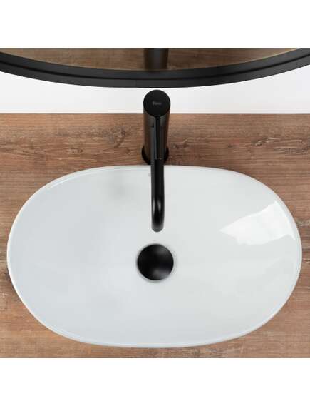 Rea Sanitary Umywalka Nablatowa REA Royal Mini Biała, 3 image